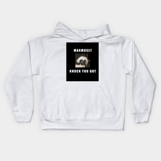 Common Marmoset Knock You Out Kids Hoodie